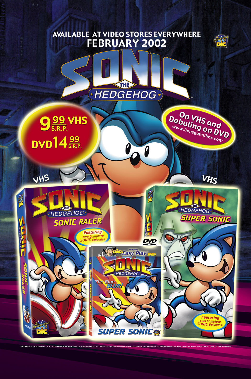 その他 Sonic Outlaws [DVD] Sonic the Hedgehog (DVD), Paramount, Action & Adventure