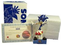 Sonic 15th Anniversary statue