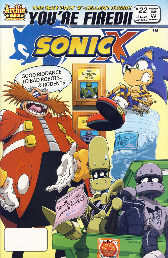 Archie Sonic X Issue 13, Sonic X Wikia