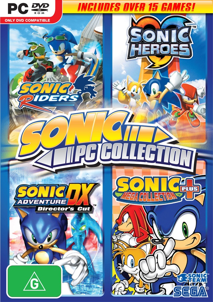 Sonic Adventure DX Director's Cut + Sonic Mega Collection Nintendo Gamecube  Game