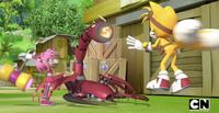 Amy Tails and Scorpion bot