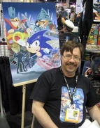 One of the earliest images of Ken Penders.