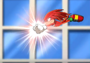 Knuckles Glide Sonic X