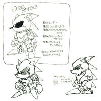 Concept artwork of Mecha Sonic
