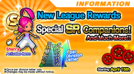 New rewards for Runners' League.