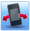 Instruction icon for titling the smartphone