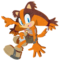 New Sonic Boom character revealed – presenting Sticks the Badger » SEGAbits  - #1 Source for SEGA News