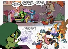 Cream VS. Zeena and Gemerl?! (IDW 26)