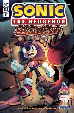 Sonic the Hedgehog IDW: Scrapnik Island #2 - Alternate Covers & Info Reveal  - Comics - Sonic Stadium