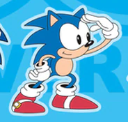 Classic stock art Sonic look