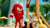 SB S1E45 Tails thank Knuckles