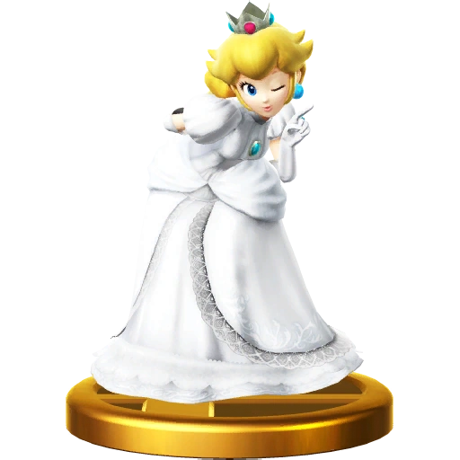 princess peach white dress