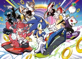 SonicCrossWorldsxCrazyRaccoonArt