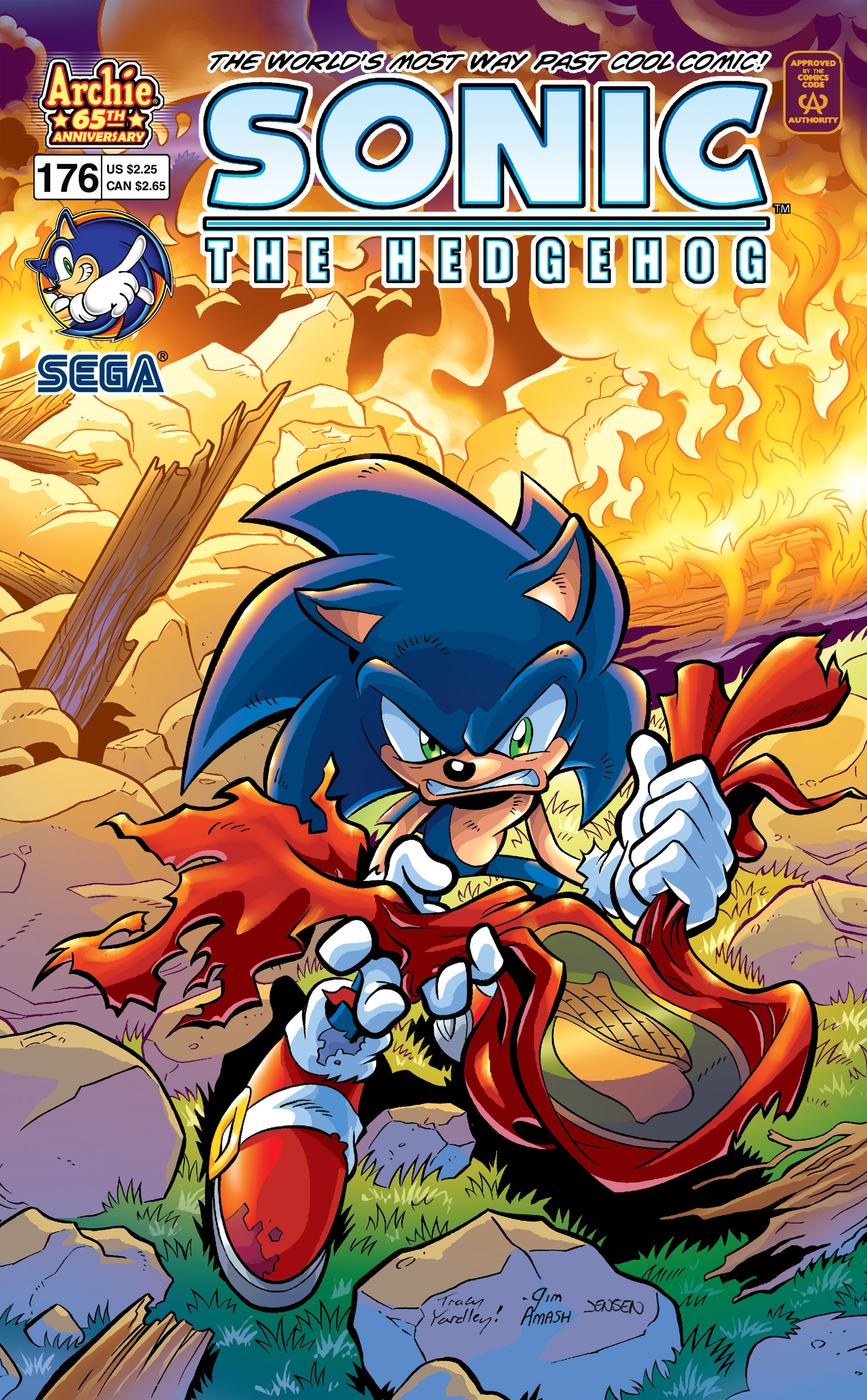 Archie Sonic the Hedgehog Issue 176 Sonic Wiki Zone Fandom