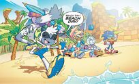 Beach day in Green Hill