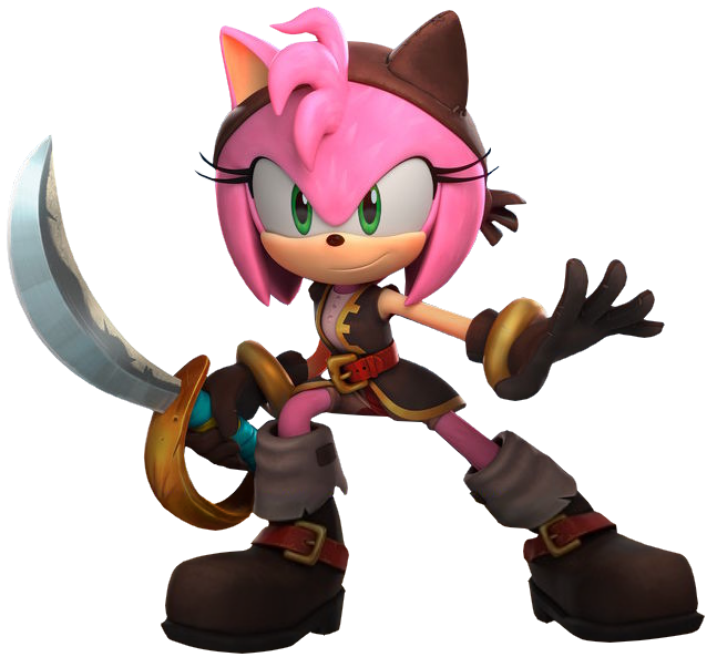 Check out this transparent Sonic Boom - Amy Rose PNG image