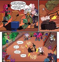 Lanolin and Whisper fight