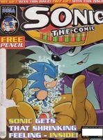 Sonic the Comic #210 (June 2001). Art by Richard Elson.