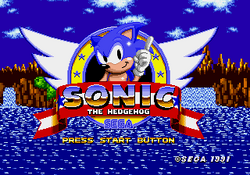 Pixel Joint Forum: Sonic 1 Title separate BG sprites?