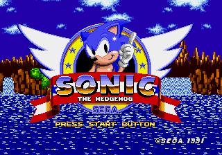 Sonic the Hedgehog (lost Winter Consumer Electronics Show 1991