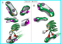 Concept art of Jet riding the Type-J.