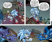 IDW 23 Sonic Metal Virus