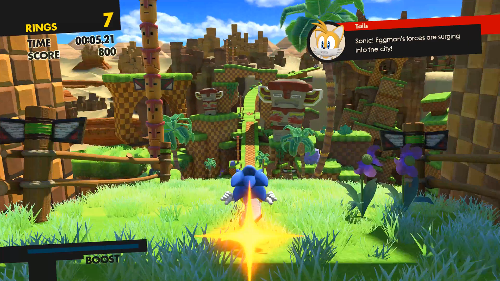 Green Hill Zone (Sonic Blast), Sonic Wiki Zone