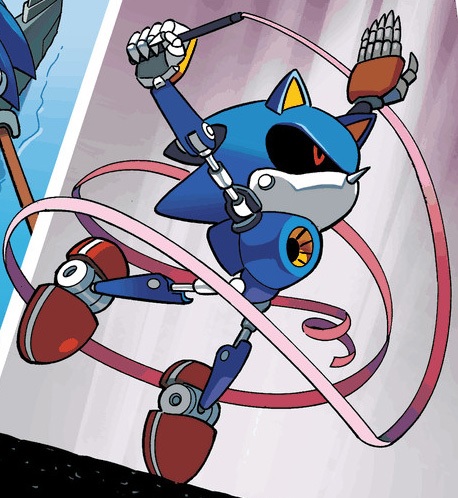I am adoring the new metal sonic for the upcoming season of
