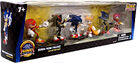 Modern Sonic mini figure pack, featuring Knuckles, Shadow, Sonic, Tails, Metal Sonic, and Amy