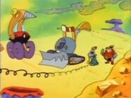 Robotnik's drilling machines.