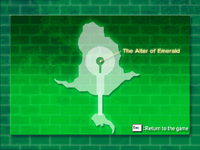 The Altar of Emerald map