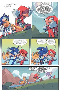 IDW Sonic the Hedgehog Free Comic Book Day 2021