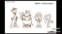 Archaeologist NPC concepts