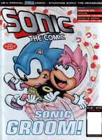 Sonic the Comic #75 (April 1996). Art by Carl Flint.