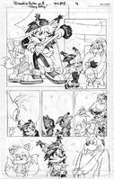 Page four pencils. Art by Tracy Yardley.