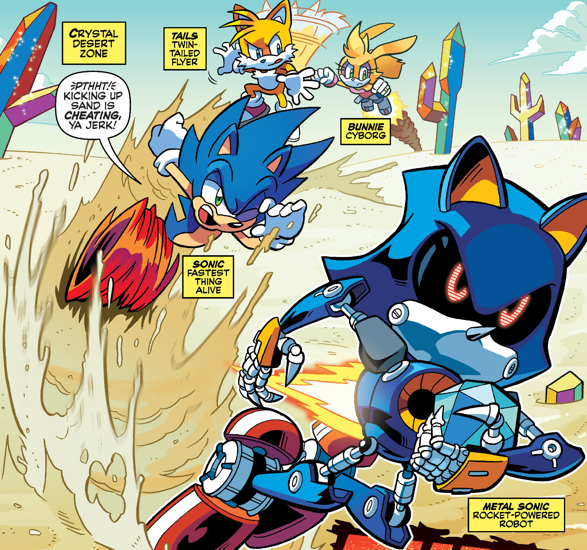 Metal Sonic/IDW Publishing, Sonic Wiki Zone