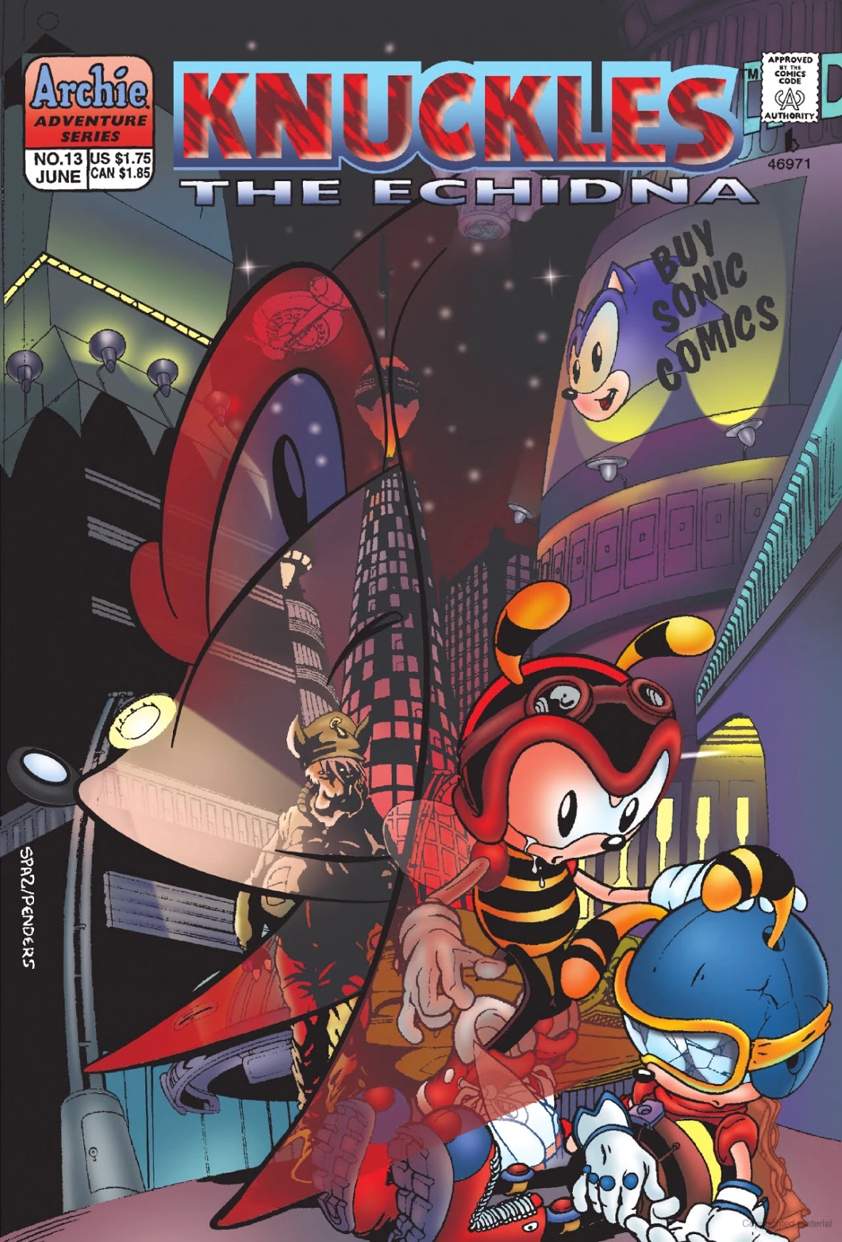 Archie Knuckles the Echidna Issue 13 | Sonic Wiki Zone | Fandom