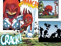 Knuckles Punches Ground