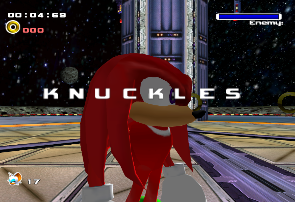 Knuckles the Echidna (Sonic Adventures), Sonic Wiki Zone