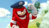 SB S1E43 Captain Knuckles flex 1