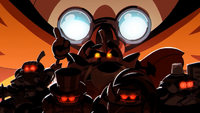 The Heavy Shinobi (center right) with the other Hard Boiled Heavies.
