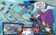 Espio i Sonic IDW 5