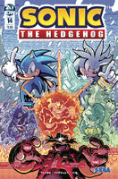 Sonic the Hedgehog #14 (February 2019). Art by Jonathan Gray. Coloring by Reggie Graham.