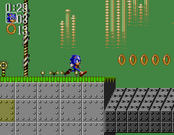 Sonic Chaos - Gigapolis Zone (Master System)