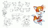 Compilation of early reference artwork. Taken from the live-stream of Sonic 25th Anniversary Party at Joypolis