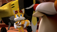 SB S1E02 Angry Tails looking at Eggman