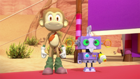 SB S1E45 Child Monkey with robot