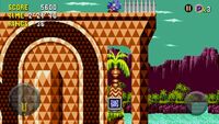 Sonic CD Mobile Sonic Palmtree Panic Zone 2 Past 28