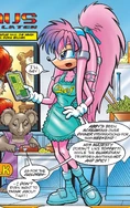 Julie-Su's chef outfit, from Sonic the Hedgehog #138