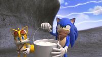 S1E11 Tails Sonic marshmallows
